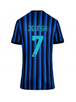 Billige Inter Milan Piotr Zielinski #7 Hjemmedrakt Dame 2025-26 Kortermet